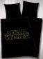 Preview: Bettwäsche Star Wars Galaxie mit Logo - 135 x 200 cm - 100% Baumwolle - schwarz